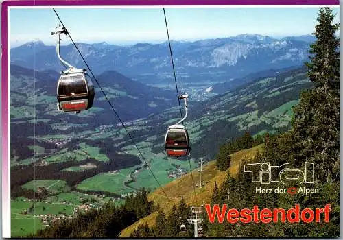 54204 - Tirol - Westendorf , Alpenrosenbahn - gelaufen 1993