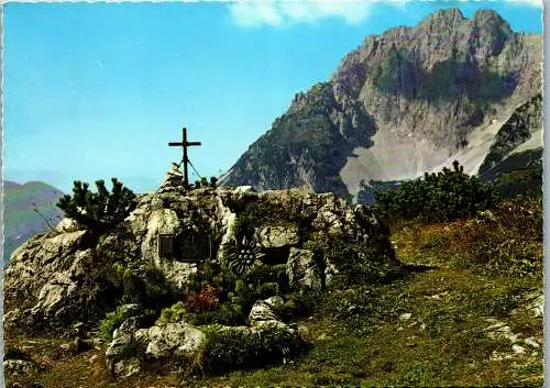 54207 - Tirol - Wilder Kaiser , Bergsteigergrab im Wilden Kaiser - gelaufen 1972