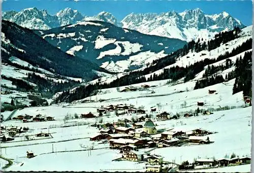 54211 - Tirol - Aschau , bei Kirchberg gegen Wilden Kaiser - gelaufen 1978