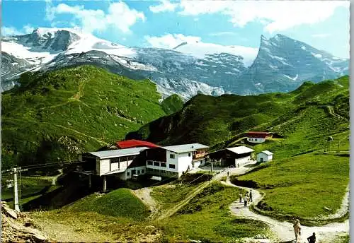 54238 - Tirol - Hintertux , Zillertaler Gletscherbahn , mit Gefrorene Wand , Olperer und Lärmstange - nicht gelaufen