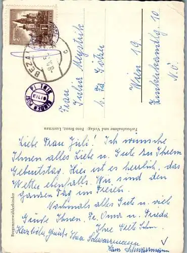 54243 - Vorarlberg - Tracht , Bregenzerwaldkinder - gelaufen 1950