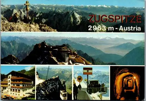 54246 - Tirol - Ehrwald , Zugspitze , Mehrbildkarte - gelaufen 1982