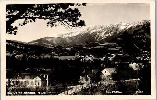 54258 - Niederösterreich - Reichenau , Rax , Panorama - gelaufen 1940