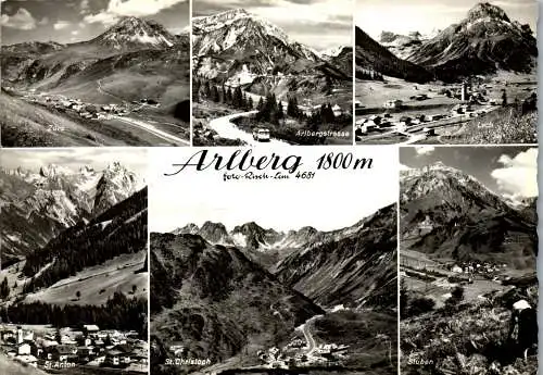 54261 - Vorarlberg - Arlberg , Zürs , St. Anton , Lech , Stuben , St. Christoph - nicht gelaufen