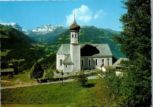 54269 - Vorarlberg - Bartholomäberg , gegen Gauertal und Drei Türme - gelaufen 1969