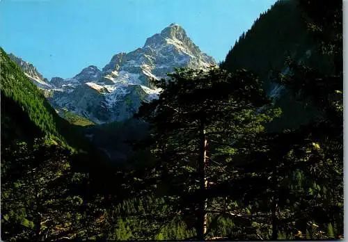 54282 - Vorarlberg - Rätikon , Blick vom Brandnertal auf Zimba - nicht gelaufen