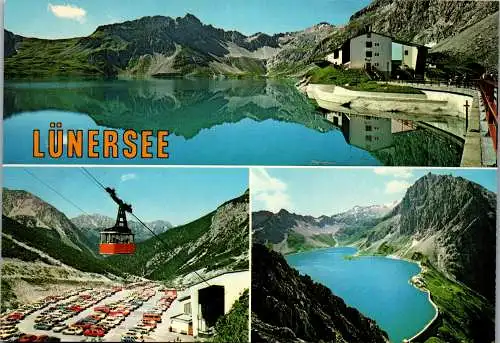 54300 - Vorarlberg - Lünersee , mit Douglas Hütte und Lünerseebahn - nicht gelaufen