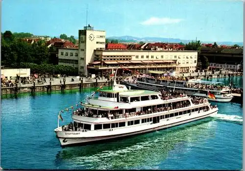 54306 - Deutschland - Friedrichshafen , Motorschiff Stuttgart am Bodensee - nicht gelaufen