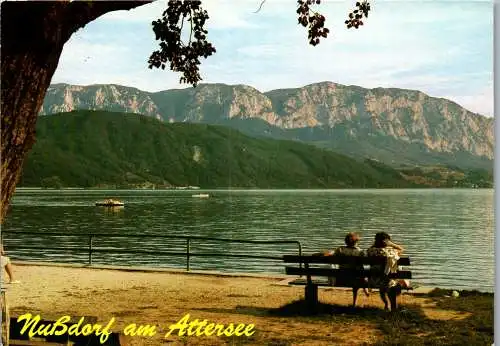 54323 - Oberösterreich - Nußdorf , am Attersee - gelaufen 1981