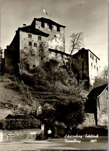 54327 - Vorarlberg - Feldkirch , Schattenburg - gelaufen 1967