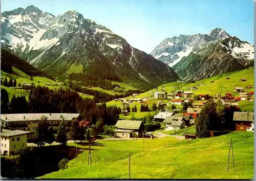 54340 - Vorarlberg - Hirschegg , Kleines Walsertal mit Elferkopf , Zwölferkopf und Widderstein - gelaufen 1983