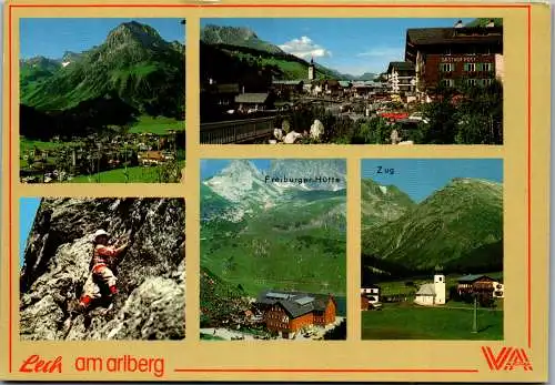 54349 - Vorarlberg - Lech , am Arlberg , Mehrbildkarte - gelaufen 1985