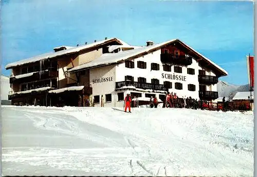 54350 - Vorarlberg - Lech , Gasthof Schlößle , Oberlech - gelaufen 1981