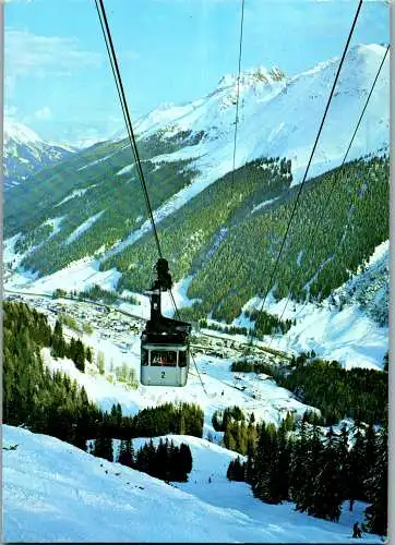 54357 - Vorarlberg - St. Anton , am Arlberg mit Galzibahn und Osthang - gelaufen 1977