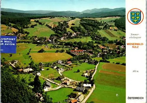 54368 - Niederösterreich - Sulz , im Wienerwald , Panorama - gelaufen 1983