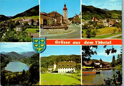 54373 - Niederösterreich - Ybbstal , Lunz , Waidhofen , Göstling , Lunzersee , St. Georgen - gelaufen 1980