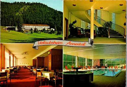 54389 - Niederösterreich - Ramsau , bei Hainfeld , Urlaubsheim Annental der AK Wien , Mehrbildkarte - gelaufen