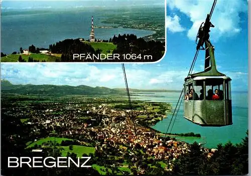 54408 - Vorarlberg - Bregenz , am Bodensee mit Pfänderbahn , Pfändergipfel , Pfänder - nicht gelaufen