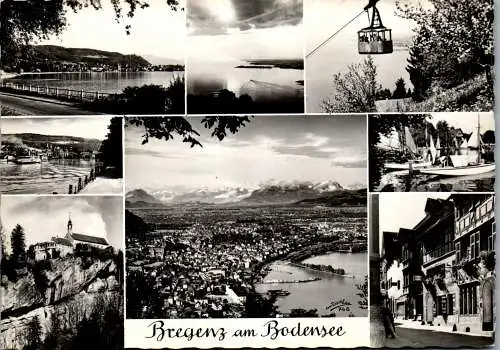 54409 - Vorarlberg - Bregenz , am Bodensee , Mehrbildkarte - nicht gelaufen