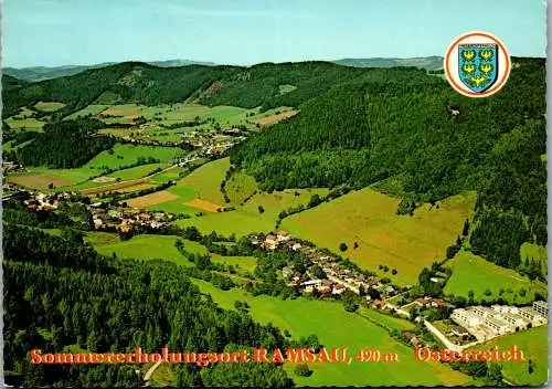 54413 - Niederösterreich - Ramsau , bei Hainfeld , Panorama - gelaufen 1985