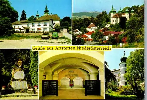 54452 - Niederösterreich - Artstetten , Mehrbildkarte - gelaufen 1982