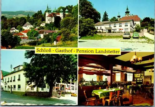 54453 - Niederösterreich - Artstetten , Gasthof Pension Landstetter , Ernst und Anny Landstetter , Renault R4