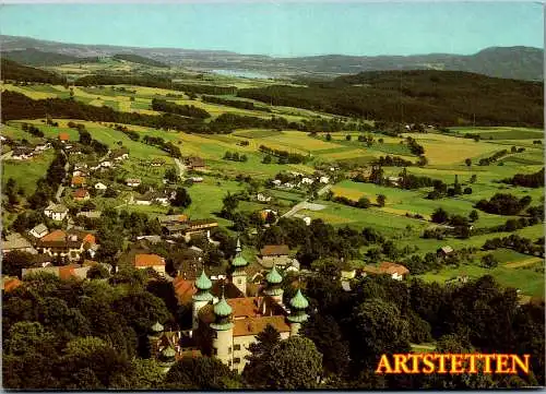 54454 - Niederösterreich - Artstetten , Schloss , Panorama - nicht gelaufen