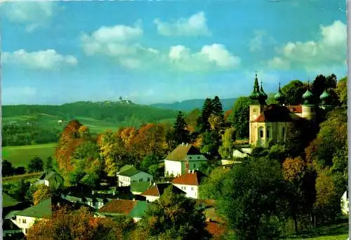 54455 - Niederösterreich - Artstetten , Wachau , Nibelungengau , Panorama - gelaufen 1979