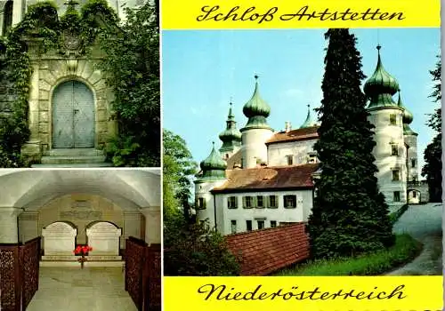 54457 - Niederösterreich - Artstetten , Schloss Artstetten , Grabstätte Franz Ferdinand und Sophie - nicht gelaufen