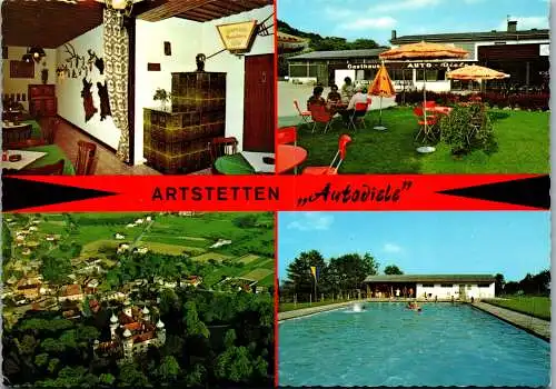 54458 - Niederösterreich - Artstetten , Gasthaus Autodiele , Familie Kloihofer - nicht gelaufen 1982