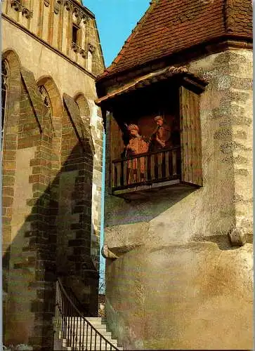 54486 - Oberösterreich - Enns , St. Laurenz Basilika , Karner mit Ecce Homo Gruppe - gelaufen 1982