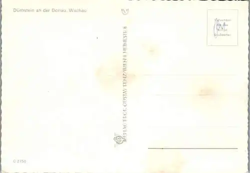 54488 - Niederösterreich - Dürnstein , an der Donau , Wachau - nicht gelaufen