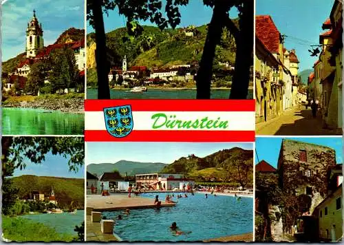 54490 - Niederösterreich - Dürnstein , an der Donau , Wachau - gelaufen 1979