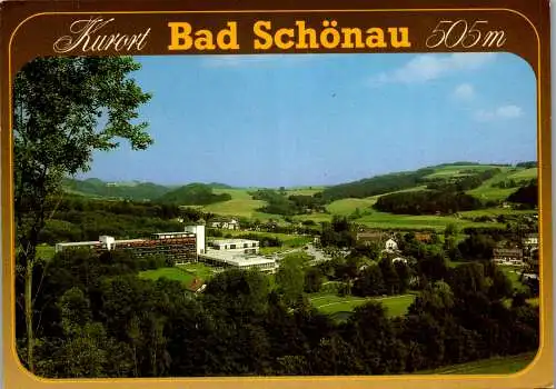 54503 - Niederösterreich - Bad Schönau , Bucklige Welt , Panorama - gelaufen 1987