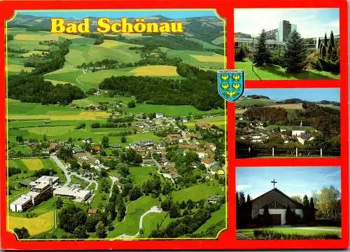 54504 - Niederösterreich - Bad Schönau , Mehrbildkarte - gelaufen 1991