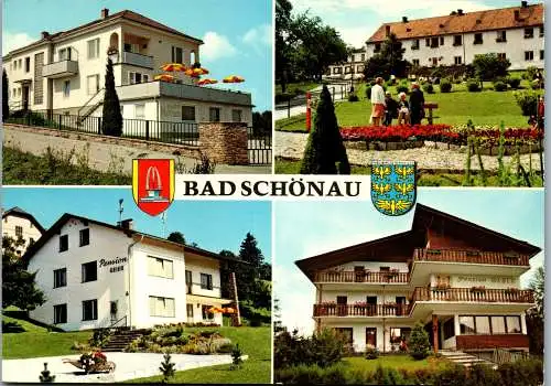 54510 - Niederösterreich - Bad Schönau , Pension Bad Schönau , Pension Geier , Weber , Zum Landsknecht - 1981