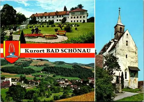 54513 - Niederösterreich - Bad Schönau , Bucklige Welt , Kurhaus Zum Landsknecht - gelaufen 1981