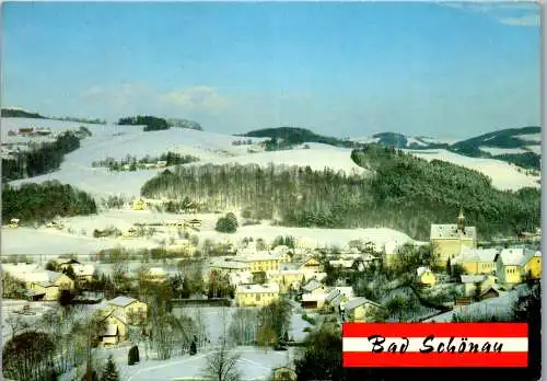 54515 - Niederösterreich - Bad Schönau , Panorama , Winter - gelaufen