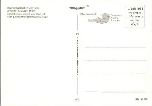 54530 - Oberösterreich - Freistadt , Panorama - nicht gelaufen