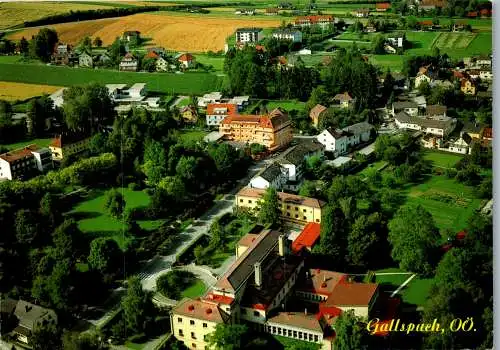 54547 - Oberösterreich - Gallspach , Panorama - gelaufen 1987