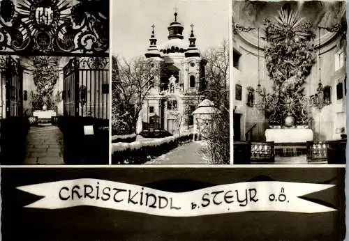54551 - Oberösterreich - Christkindl , bei Steyr , Mehrbildkarte - gelaufen 1970