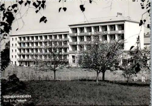 54554 - Oberösterreich - Bad Schallerbach , Eisenbahnerheim - gelaufen 1969