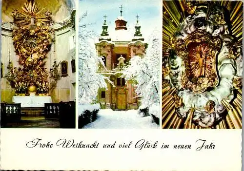 54558 - Oberösterreich - Christkindl , bei Steyr , Wallfahrtskirche - gelaufen 1972