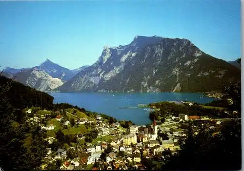 54571 - Oberösterreich - Ebensee , am Traunsee , Mehrbildkarte - gelaufen 1988