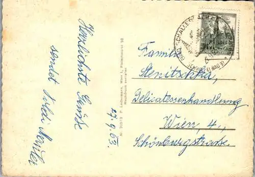 54575 - Oberösterreich - Bad Schallerbach , Mehrbildkarte - gelaufen 1963