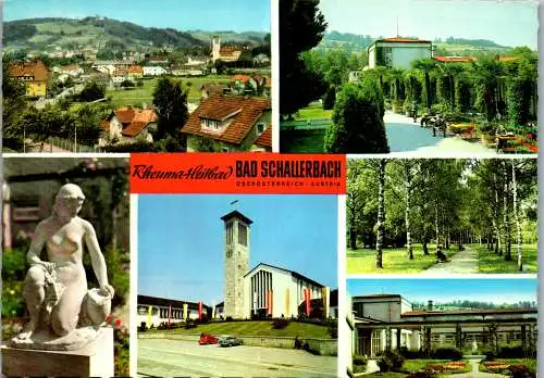 54578 - Oberösterreich - Bad Schallerbach , Mehrbildkarte - gelaufen 1972