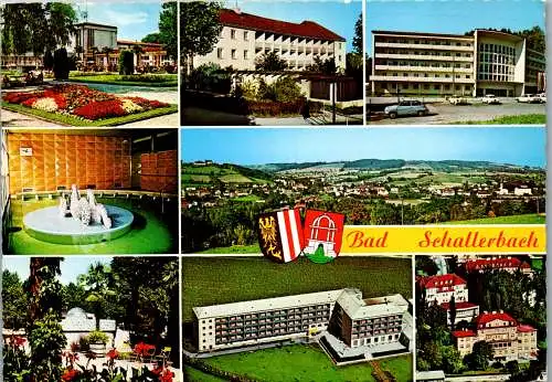 54588 - Oberösterreich - Bad Schallerbach , Mehrbildkarte - gelaufen 1972