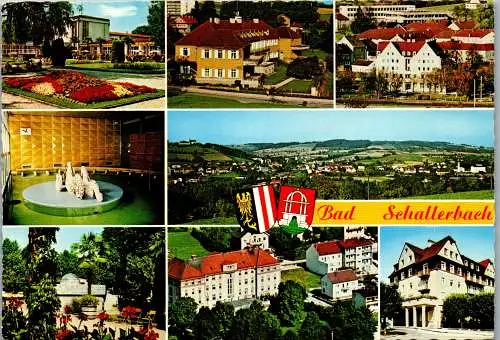 54589 - Oberösterreich - Bad Schallerbach , Mehrbildkarte - gelaufen 1979