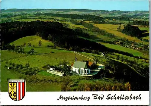 54599 - Oberösterreich - Bad Schallerbach , Magdalenberg , Panorama - gelaufen