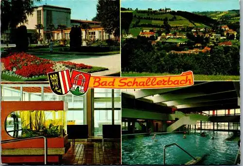 54604 - Oberösterreich - Bad Schallerbach , Rheuma Heilbad , Mehrbildkarte - gelaufen 1979